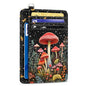 Yonlevres Mushroom Credit Card Holder Slim Wallet, RFID Wallet Women Front Pocket Small Card Holder, Travel Funny Cute Thin Card Case with ID Window PU Leather RFID Blocking Card Organizer Gifts Girls - color: Mushroom