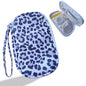 Electronics Organizer Travel Case, Cable Organizer Travel Essentials Tech Pouch,Suitable for Charger, Cable, Phone，Flash Drive,Leopard print - color: Leopard print