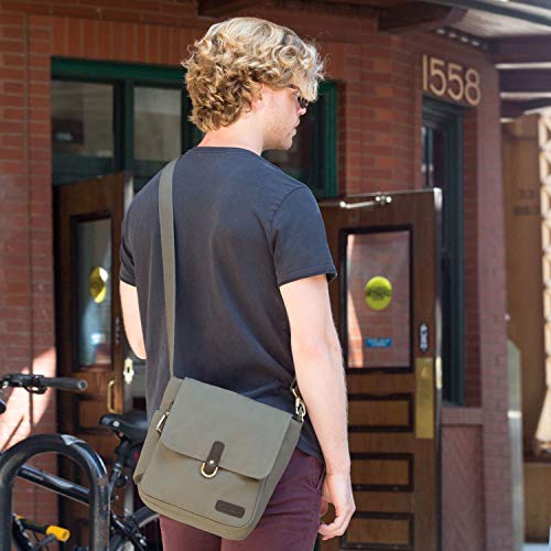 Travelon Anti-Theft Courier Tour Bag - color: Navy