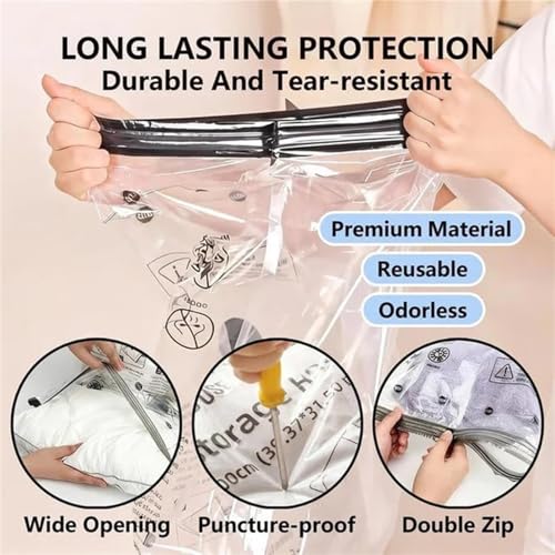 Rhona Travelvac Pro, Rhona Travel Vac Pro, Vacuum Storage Bags With Electric Pump For Travel, Space Saver Bags For Clothes, Blankets, Bedding, And Seasonal Home Organization(15 Bags + Pump) - color: 15 Bags + Pump