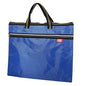 PATIKIL Waterproof Zipper File Bag, Documents Books Tools Storage Zip Pouch for Office Travel, Blue - color: Blue