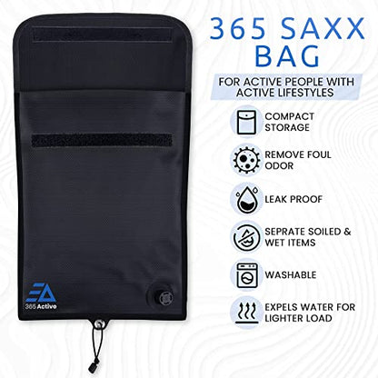 Wet & Dry Bag for Swimsuit, Gym Clothes; Smell Proof Small Gym Bag; Reusable Compression Swim Bag, Travel Laundry Bag; Isolate Wet Clothes, Remove Odor