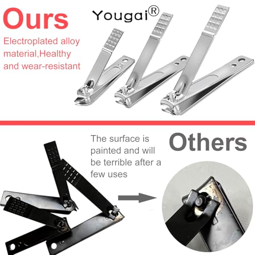Yougai Nail Clippers Set for Men and Womens Gift Manicure Set 18 Pieces Stainless Steel Manicure Kit,Nail Care Tools with Luxurious Travel Case - color: Beige