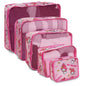 Sanrio's Hello Kitty Packing Cubes - 5 Piece Packing Cube Bags - Travel Essentials - Suitcase Luggage Organizer Set - Hello Kitty and Friends, My Melody, Kerromi, Kerropi, Badtz-Maru (My Melody) - color: Pink