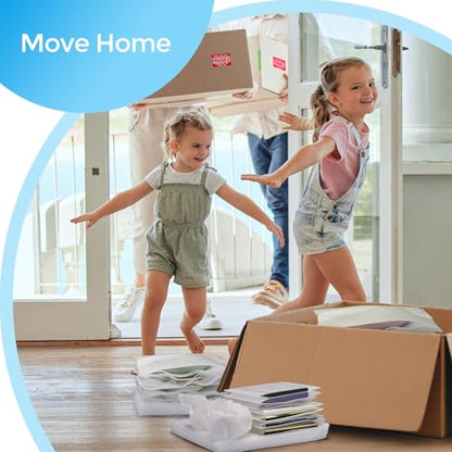 Metronic 100pcs Moving Supplies,Foam Pouches(12x12 20,7.5x12 20,7.5x7.5 20) and Sheets(12x12 40pc),Foam Wrap Cushioning Material,Packing Supplies for Storage and Shipping,Protect Dishes,Mug