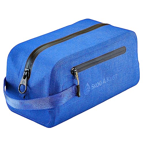 Skog Å Kust DoppSak Waterproof & Leak-proof Travel Toiletry Bag (Blue, Small) - color: Blue, size: Small