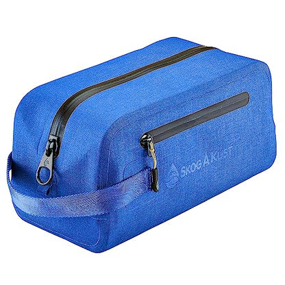Skog Å Kust DoppSak Waterproof & Leak-proof Travel Toiletry Bag (Blue, Small) - color: Blue, size: Small