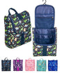 Remobia Hicol Cute Cartoon Hanging Kids Toiletry Bag Children Travel Cosmetic Makeup Organizer Wash Bag Shower bag Over Night Bag Camping Shaving Kit Bag for Boys & Girls (Dinosaurs) - color: Dinosaurs