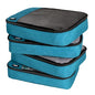 Packing Cubes for Travel Essentials,4 Set Packing Cubes for Suitcases,Lightweight Mesh Luggage Organizer Bag,Blue - color: Blue