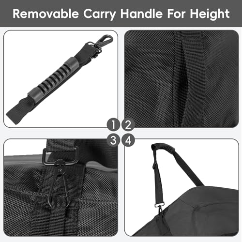 120L Foldable Rolling Duffel Bag with 3 Wheels And Handle, 30 inch Large Travel Duffle Bag for Travel, Camping, Outdoors - color: Black