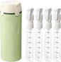 Travel Dispenser Set, 4 Pack 30ml Leak Proof Portable Bottles for Shampoo, Lotion, Conditioner, Cream, with Label Stickers (1, Green) - color: Green