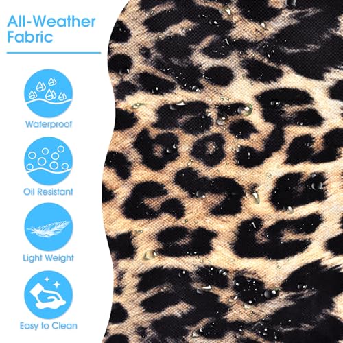 Becokan Beach Bags for Women Large Beach Tote Bag with Zipper Pockets Beach Bag Waterproof Sandproof Travel Nurse Tote Bag - color: Leopard New