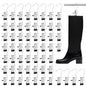 80 Pcs Boot Hanger Clips for Closet, Laundry Hanging Hooks with Clips, Portable Single Clip Boot Hangers Bulk for Travel Socks Pants Hats Towels (Black)