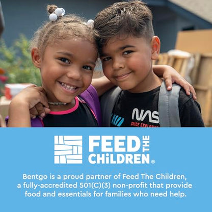 Bentgo Kids Lunch Bag - Durable, Double-Insulated Lunch Bag for Kids 3+; Holds Lunch Box, Water Bottle, & Snacks; Easy-Clean Water-Resistant Fabric & Multiple Zippered Pockets (Friendly Skies) - color: Friendly Skies