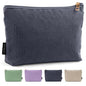 MAGEFY Makeup Bag Small Cosmetic Bag for Women - color: Black