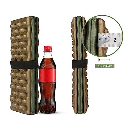 FOCHIER F Stadium Seat Pad, Camping Foam Pad, Foldable Z Stadium Seat Cushion Insulated Sitting Pad for Camping Backpacking Stadium Outdoor Picnic, Hiking, Mountaineering,Bleachers - color: Army Green 1PC