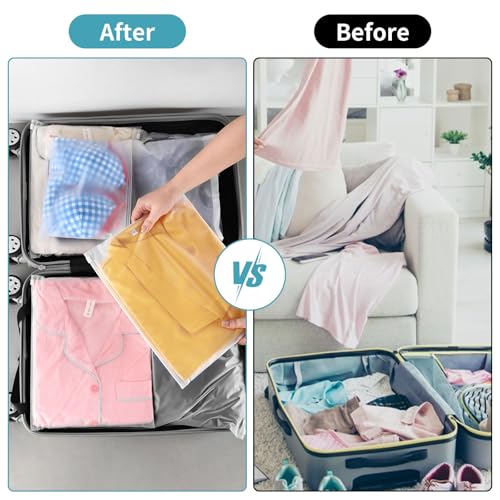 14x12 Inch Frosted Zipper Bags for Clothes, 25pcs Shipping Bags without Vent Holes for Packaging T-Shirt Swimsuit Bikini Bathing Suit Plastic for Small Business 3 Mil - size: 25Pcs-14x12 Inch