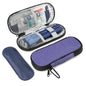 GERMUN Insulin Pen Cooler Travel Case with 2 Reusable TSA Approved Ice Packs, Diabetic Medication Insulated Cool Organizer Bag for Insulin Pens and Other Diabetic Supplies Storage (Purple) - color: Purple