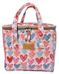 Kwang Min Insulated Lunch Bag for Women,Reusable Bento Box,Large Cooler for Office,Picnic Outdoors,Beach, Premium Waterproof Fabric,Ideal Pink Lunch Bag (Pink Peony) - color: Peony Pink