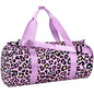 Choco Mocha Kids Duffle Bag, Girls Cheetah Weekender Overnight Bags for Little Girl Dance Bag Ages 6-8, Pink - color: Cheetah-Pink