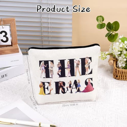 Singers Merch Makeup Bag, Music Lovers Gifts for Women, Music Fan Album Inspired Gift, Waterproof Travel Toiletry Cosmetic Organizer Zipper Pouch, Birthday Christmas Gifts for Girls Women Music Fans - style: Singer Bag