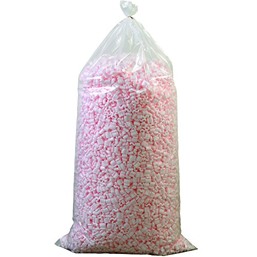 Partners Brand P7NUTSAS Anti-Static Loose Fill Packing Peanuts, 7 Cubic Feet, Pink - style: Pink Anti-Static