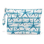 Fokongna Wet Bag Travel Wet Dry Bag for Swimsuit Beach Pool Diapers Dirty Yoga Gym Clothes Zipper Pouch for Women Sister Friends Ocean Sea Shells Beach Starfish Gifts - color: Starfish & Bubbles