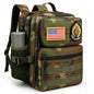 9L Mini Tactical Backpack for Men Women,Small Military Tactical Backpack for Sport,Gym,Hiking,Travel,Camping (Jungle Camo) - color: Jungle Camo