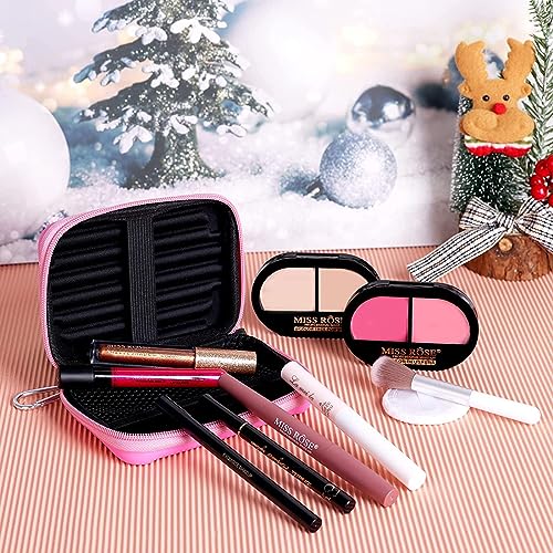 AOLIKOKO All in One Makeup Kit for Women - Full Professional Kit With Pressed Powder, Blush, Eyeliner, Eyeshadow, Mascara, Lip Gloss and Lipstick (Pink) - color: Set 3