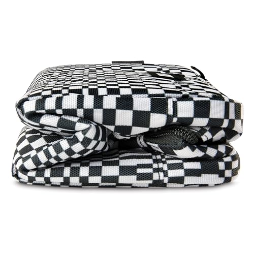 PackIt Freezable Snack Box, Checked Out, Built with EcoFreeze Technology, Collapsible, Reusable, Zip Closure with Buckle Handle, Designed For Work Snacks, Fresh Snacks On the Go, Adults, and All Ages - color: Checked Out