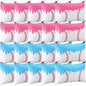 Eccliy 20 Pcs Ice Cream Drip Baseball Makeup Bags 8 x 5 Inch Baseball Cosmetic Bags Bulk Toiletry Pouch with Zipper Canvas Gifts for Women Team Players Sport Supplies - size: 8 x 5 Inch, style: Cream Baseball
