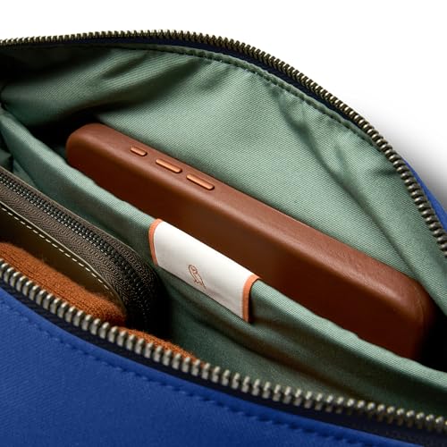 Bellroy Classic Sling (everyday 7 liter minimalist crossbody bag with internal organization, adjustable strap, and auto-compression system) - Indigo - color: Indigo