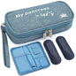 apollo walker Insulin Cooler Travel Case Diabetic Medication Cooler with Ice Packs and Insulation Liner Insulin Cooler Travel case TSA Approved - color: Light Blue, size: Small