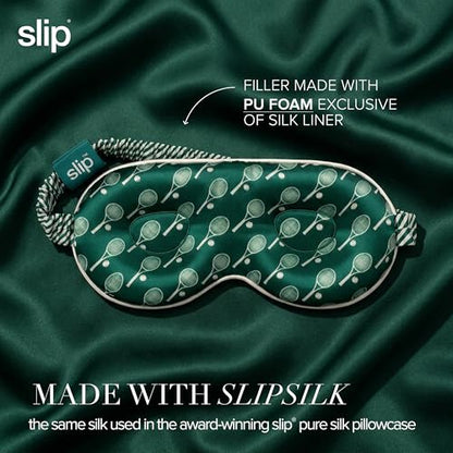 slip Pure Silk Contour Sleep Mask: Protect Your Delicate Lashes with Our Innovative, Lash-Friendly Design. Beauty Sleep with Slipsilk™ Comfort, 1 Contour Mask, Sleep & Leisure Club - color: Leisure Club