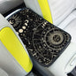 Auto Center Console Cover, Car Armrest Box Pad,Sun and Moon Soft Waterproof Auto Armrest Seat Box Cover Protector for Most Vehicle SUV Truck Car - color: Sun and Moon