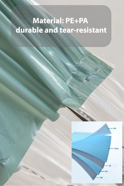 Vacuum Storage Bags for Clothing - NeatNest 6 Pack Roll-Up, 40×60cm (15.7"×23.6"), No Vacuum Needed, Compression Packing Bags for Clothes, Carry-On Luggage, Camping, and Travel - color: Roll x 6