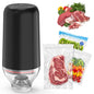 Handheld Vacuum Sealer, Sous Vide Vacuum Pump, Rechargeable Hand Held Vacuum Sealer for Food Storage, Camping, Sous Vide, Reusable Vacuum Bags Compatibility, Black(Pump Only) - color: Black