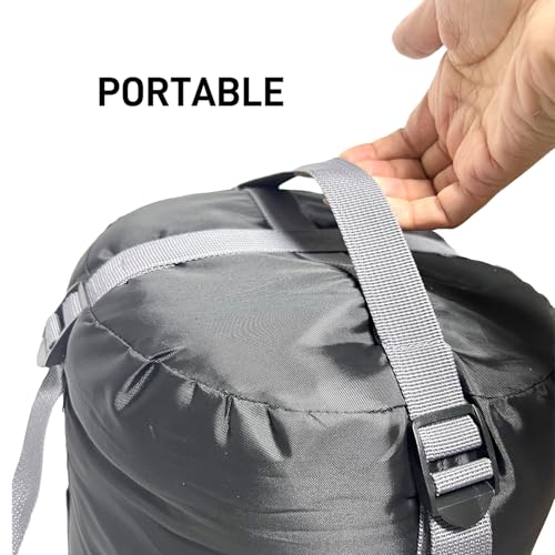Compression Stuff Sack for Sleeping Bag, 11L/15L/20L/30L/40L Space Saving Storage Bags for Travel, Lightweight Waterproof Organizer for Camping Hiking Backpacking - size: 11L