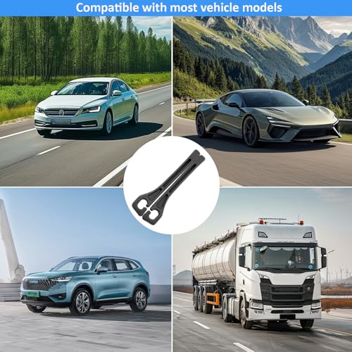 Car Seat Gap Filler Organizer 2-Pack - Universal Fit Seat Gap Plug Blocker, Drop-Proof Console Catcher for Phones, Keys & Cards, Interior Auto Accessories for Cars, Trucks & SUVs