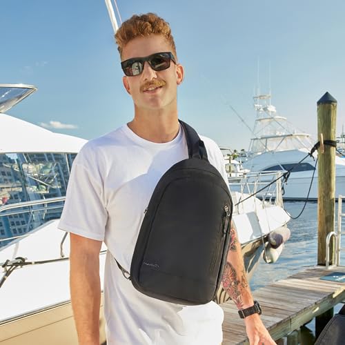 Travelon Anti Theft Urban Sling Bag - color: Slate