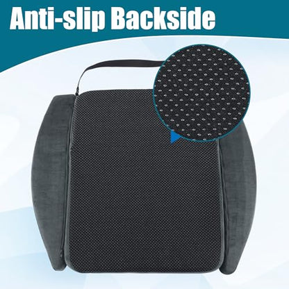 BALAPET Ultra Soft Gaming Chair Cushion for Long Sitting Gamers,Tailbone Pain Reduce Cushion for Office Chair(Gray) - color: Gray