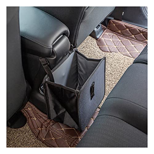 Foldable Trash Can, Hanging Waterproof Leakproof Storage Bag with Large Capacity, Car Interior Accessories (Large) - size: Large