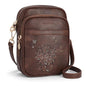 Small Crossbody Bags for Women, RFID Phone Purse with Card Slots, Triple Compartments Lightweight Shoulder Bag - color: 4-coffee