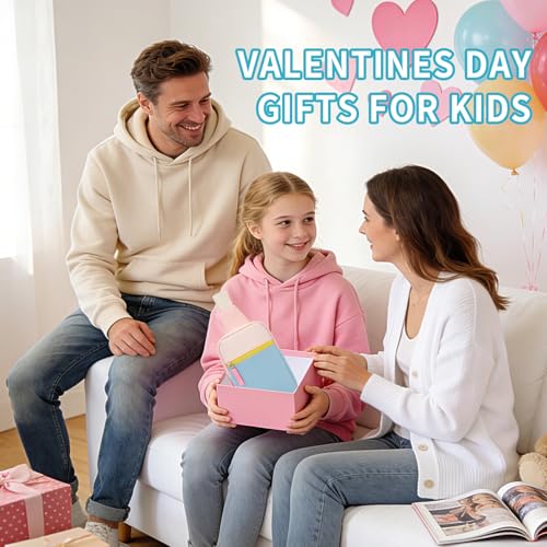 Birthday Gifts for 8 9 10 11 12 Year Old Teens Girls Kids, Fanny Pack Crossbody Bag Sling Belt Bags Purse, Dorm Travel Essentials for Girls Fashion, Preppy Tween Teen Girl Gift Trendy Stuff - color: Blossom Pink & Sky Blue