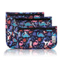 HIONXMGA TSA Approved Toiletry Bag, Set of 3 Clear Travel Toiletry Bag Quart Size Zipper Travel Pouch, Waterproof Makeup Cosmetic Bag for Women Men Kids Toiletries Carry on, Dinosaur - color: Dinosaur, Mixed Sizes