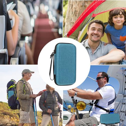 Yeasing Diabetic Travel Organizer Portable Insulin Cooler Bag with 2 Ice Packs, Big Insulation Medicine Kit for Daily Life Trips
