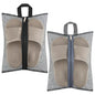 2 Pcs Shoe Bags for Travel, Mesh Breathable Sneaker Bags Portable Shoe Storage Organizer with Handle for Travel Gym Sport, Reusable Zipper Pouch for Women and Men