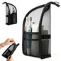 Standing Toiletry Bag, Portable Lightweight Travel Toiletry Bag (Black) - color: Black
