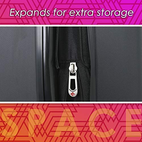 Travelers Club Chicago Hardside Expandable Spinner Luggage, Purple, 22" Carry-On - color: Purple, size: 22" Carry-On