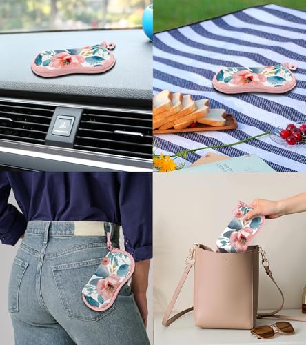 Sunglasses Case Soft Glasses Cases for Women Pouch Eyeglass Bag Eye Glass Kids Girls Sun Glasses Cute Kawaii - color: Pink Peony